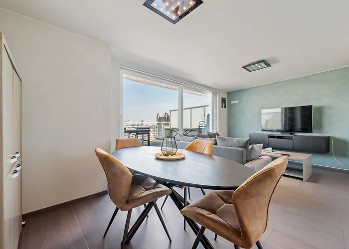 Appartement Centrum Oostende! Zeer grote terrassen!